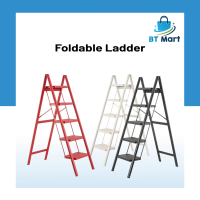 Household Indoor Folding Steel Ladder Five-Step Staircase Multifunctional Step Ladder Lightweight Po