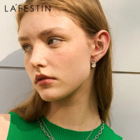 LA FESTIN 2022 New Fashion Original Accessories Niche Design Limited Edition High-end Earrings Women Light Luxury Decoration