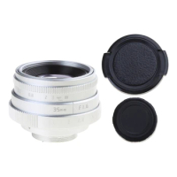 Large Aperture Large Aperture Manual Camera Lens 35mm F1.6 Mini Lens For A6000