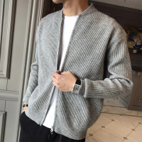 【Pure 衣櫃】韓系型男立挺修身舒適針織外套(男裝/雅痞/KDCY-Q103)
