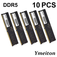 Ymeiton DDR5 10 PCS desktop memoriam memory 8G 16G 32G 4800Mhz 5200Mhz 5600Mhz General Purpose Memory card 288-pin RAM Wholesale