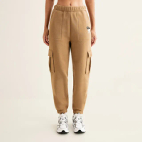【Roots】Roots女裝- 戶外探險家系列 口袋設計長褲(焦糖棕)