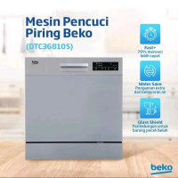 BEKO Dishwasher DTC36810S Mesin Cuci Piring Stainless Air