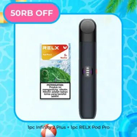 Special Bundle RELX Infinity 2 Plus Device - Black Sapphire Menthol Xtra