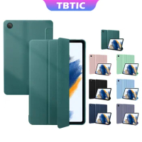 TBTIC Protective Case for Samsung Galaxy Tab A8 10.5in X205 X200 1S6 Lite P610 P615 A9 A7 Lite S7 S8 11in PU Tablet Cover Smart