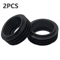 2Pcs Rubber Cone Seal For Geberit Low Level Flush Pipe Gasket For Concealed Bend 119.668.00.1 Toilet Tank Parts Hardware Black