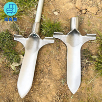 公司貨 洛陽鏟 挖樹鏟 挖坑神器 挖樹鍬鐵鏟子加厚鐵鍬挖溝樹根洛陽鏟起苗挖坑神器挖土一體尖鏟子特惠/工廠現貨 售後保障 全館折扣 zl543