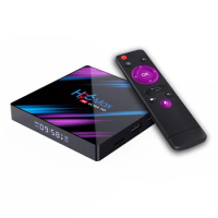 H96 MAX IPTV Box Android10 iptv box RK3318 Quad-Core support 6k 2.4G/5G Dual Support IPTV M3U Xtream code smarters pro