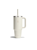 กระติกน้ำสูญญากาศ เก็บความเย็น เก็บความร้อน รุ่น All Around Travel Tumbler Straw 40 oz สี IVORYS