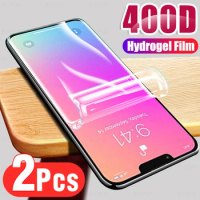 2Pcs Full Cover Soft Hydrogel Film For iPhone 13 Pro Max Phone Screen Protection For APPLE iPhone13 13Pro 6.7inch Film Not Glass