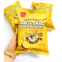 Sanck bánh mì bơ tỏi Samlip Hàn Quốc gói 120gram vị bơ tỏi giòn tan thơm ngon