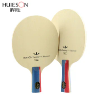 Huieson 5 Layer Polar Wood Ping Pong Blade Table Tennis Racket Blade For Training