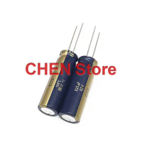 10PCS matsushita capacitor FC 63V820UF 12.5X40MM ultra low internal resistance Electrolytic Capacitor ce fc 820uf 63v Gold