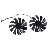 Graphics Card Cooling Fan for XFX 5600 5700 XT for RAW 4Pin12V 0.45A FDC10U12