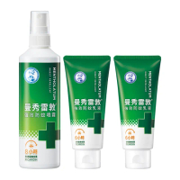 【曼秀雷敦】派卡瑞丁強效防蚊乳液噴霧組(乳液2入 + 噴霧120ml 防蚊液)
