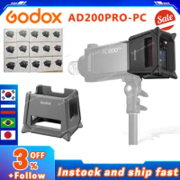 Godox AD200PRO-PC Silicone Fender Protective Case for Godox AD200PRO accessories AD200 PRO Monitor Hood Sunhood