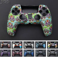 JCD For PS5 Soft Silicone Gel Rubber Case Cover For SONY PS5 Controller Protection Case For PS5 Accessories