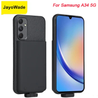 5000Mah Battery Charger Case For Samsung Galaxy A34 Power Case A34 5G Power Bank Phone Cover For Samsung Galaxy A34 Battery Case