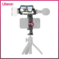 ULANZI Universal Camera Phone Vlog Flip Screen Mirror Adjustable Angle Selfie Bracket for Sony Lumix Canon DSLR Camera iPhone
