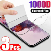 3PCS Hydrogel Screen Protector For Samsung Galaxy S10 S9 S8 S20 S21 S22 Ultra FE Plus Protective Film For Samsung Note 9 10 20 8