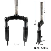 Shock Absorbing Fork For Fiido Q1 Electric Bike Front Shock Absorption Replacemet Dual Drive Shock Absorber DIY Ebike Accessory