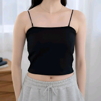 Tanktop Crop Tali Spaghetti - Kemben Daleman Korean Style Bra Atasan Wanita