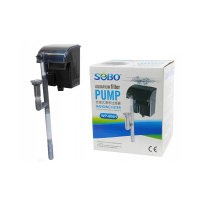 Máy lọc nước hồ cá Sobo WP - 606H 8w - dạng lọc thác, lọc treo phù hợp cho hồ cá nhỏ
