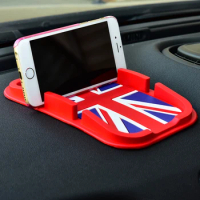Phone Holder For BMW MINI Cooper Anti-Slip Mat Stander Universal Car accessories Mobile Phone Non-slip Pad For iPhone Samsung