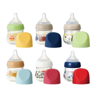 【Pigeon貝親 官方直營】設計款母乳實感玻璃奶瓶80ml(6款)