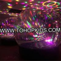 New popular Giant inflatable snow globe ,Lighted Giant Snow Globe for Christmas Decoration, Photo Snow Globe Inflatable