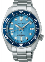 SEIKO 精工錶-黑牌款-PROSPEX 愛海洋系列 極地冰川潛水機械腕錶 6R35-01E0U(SPB299J1)-42mm-藍面鋼帶【刷卡回饋 分期0利率】【APP下單4%點數回饋】