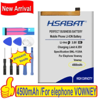 Top Brand 100% New 4500mAh Battery for Elephone Vowney / for Elephone Vowney Lite Batteries + free gfit