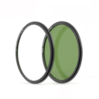 Kase Wolverine Magnetic Circular Polarizer CPL Filter With Adapter Ring For Camera Lens