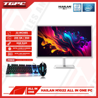 TGPC / All in One PC / Hailan 22" Monitor IPS / i5 - 7th Gen / 8 GB RAM / 256 GB SSD / PRELOVED