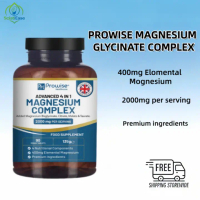 Prowise Magnesium Glycinate Complex 2000mg Per Serving (400mg Elemental Magnesium) | High Absorption