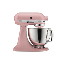 加贈百年限定烘焙工具4件組【KitchenAid】4.8公升/5Q桌上型抬頭式攪拌機 霧玫瑰 3KSM150PSTDR