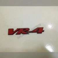 emblem VR4 red logo untuk bagasi Mitsubishi Gallant