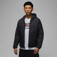 【NIKE 耐吉】外套 男款 運動連帽外套 防潑水 AS M J TF SPRT STMT MDWT JKT 黑 FZ3163-010