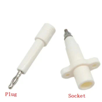 10KV-30KV high voltage 4MM banana Plug /Socket with ear high voltage Withstand Tester Accessories Connector
