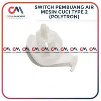 Drain Valve Lever Selector Polytron Knop Pembuangan Air Mesin Cuci no2
