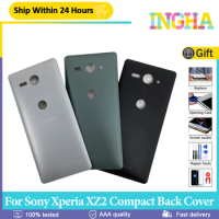 Original Battery Cover For Sony Xperia XZ2 Compact XZ2 Mini Back Cover H8324 H8314 SO-05K Back Door Housing Case Replacement