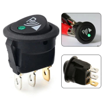 Car 3 Pin Rocker / Parking Off 12v DC Dashboard Switch Parking Reverse Sensor Front Rear Reversing Sensors Auto Accessories