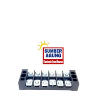 Terminal Block TB6P 25A MDE TB2506 Terminal Blok Isi 6 25 Ampere Sambungan Kabel Kaca