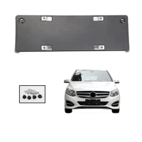 Car front and rear license plate frame is suitable for Mercedes-Benz W246 B180 B200