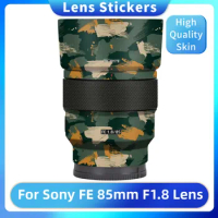 85 1.8 Decal Skin Vinyl Wrap Film Lens Body Protective Sticker Protector Coat For Sony FE 85mm F1.8 SEL85F18