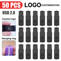 50pcs/lot Custom Logo Free Shipping 2.0 USB Flash Drive Usb 4GB 8GB 32GB 64GB Pendrive 2GB 1GB Photography Gift Memory stick