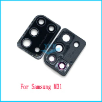 For Samsung Galaxy M31 Rear Back Camera Lens Glass With Frame Cover