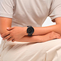 SWATCH 生物陶瓷 BIG BOLD系列手錶C-BLACK 黑(47mm)