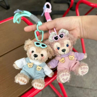 จี้ตุ๊กตาหมี Duffy, Shirley Rose, Unisex, ของขวัญเล็ก ๆ , พวงกุญแจ, เหมาะสำหรับกระเป๋าเป้สะพายหลัง, 