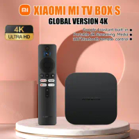 Xiaomi Mi TV Box 2nd Gen 4K Ultra-HD Google TV Global Version 2GB 8GB Dolby Vision HDR10 Google Assistant Smart Mi Box S Player